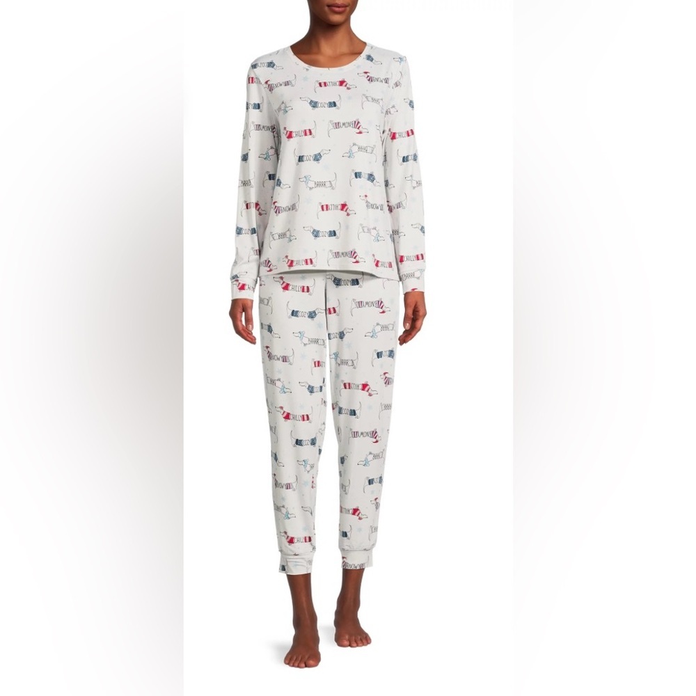 Cozy Dog Relaxed Fit Pajama Set - Picture 1 of 5